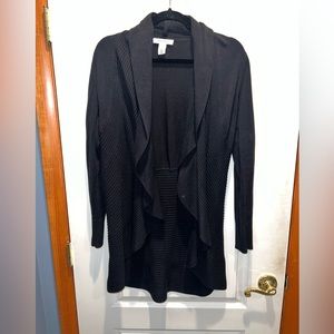 WHITE House | BLACK Market ruffled cardigan